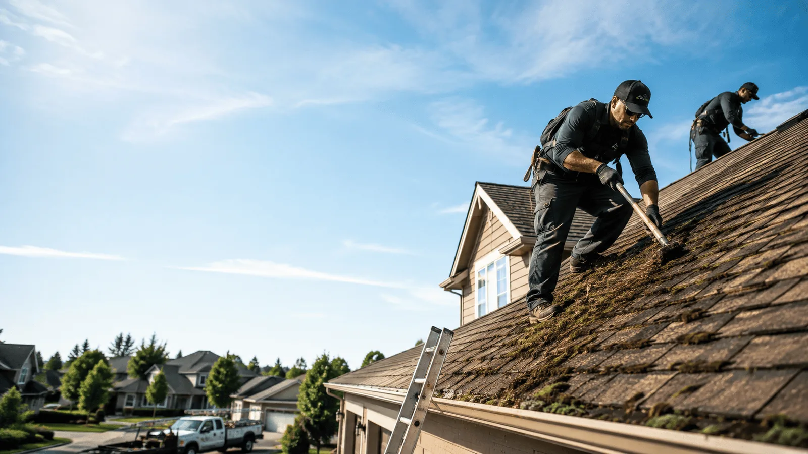 Roof Moss Removal in Drake, CO near me